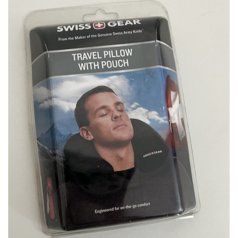 Swiss‎ Gear Travel Pillow with Pouch - BRAND NEW IN PACKAGING